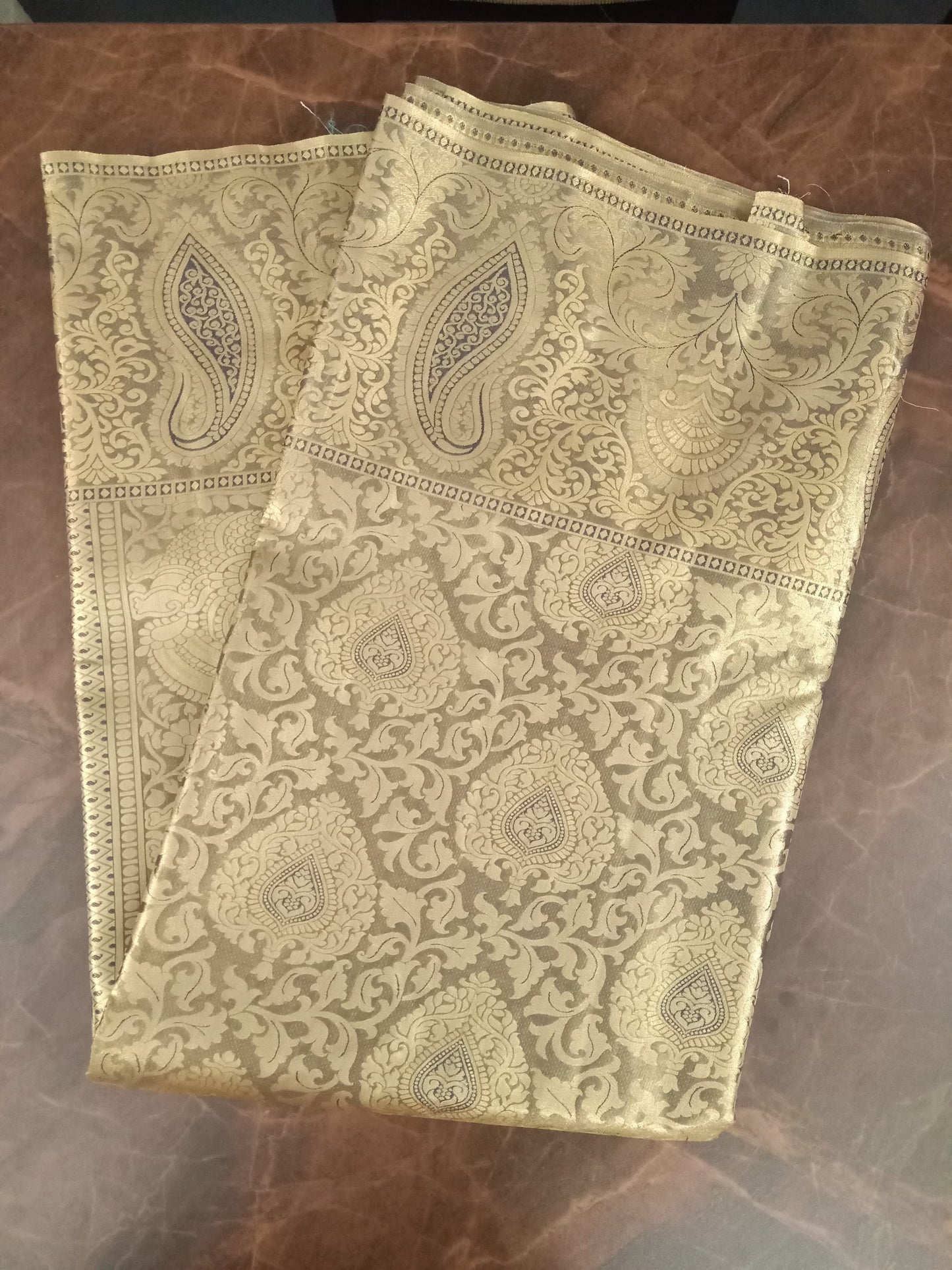 Kanchipuram Handloom Tissue Silk Saree